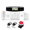 Wireless GSM PSTN Anti burglar Alarm Security System 433 mhz Home Alarm
