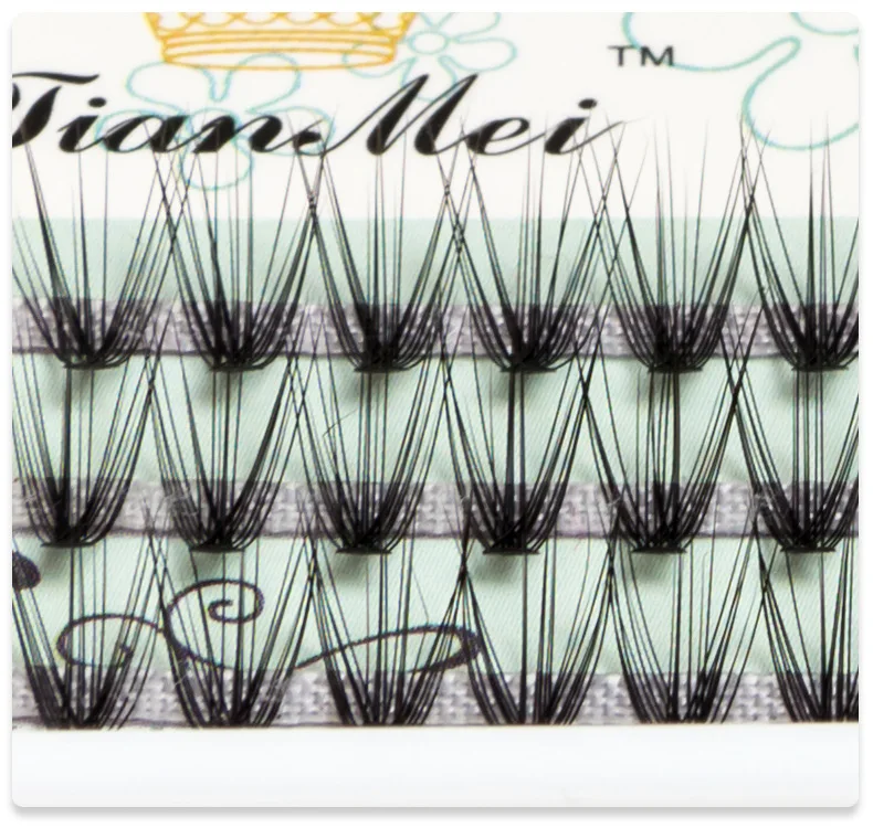 Wholesale natural black individual eyelashes