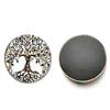 Amazon Hot Sales Custom Life Scenery Time Tree Gemstone Crystal Round Glass Fridge Magnet