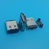 Xyfwcn High Quality Female B Connectors A Type 90 Degree Pcb Mounting Dual Usb Connector With Led