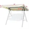 outdoor patio garden UV protection waterproof sunproof Swing canopy bench chair top cover