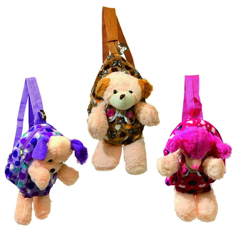 children's plush animal backpacks