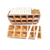 Seed Starting Trays with eco& Biodegradable paper planting tray and nursery garden labels for planting in garden or indoor