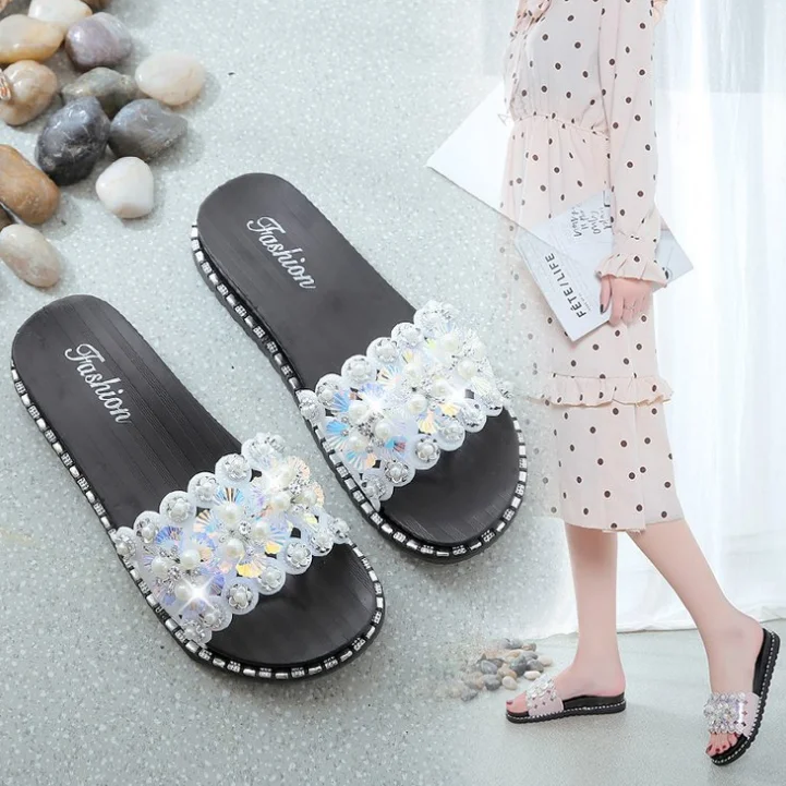 Wholesale slipper women fashion flat 