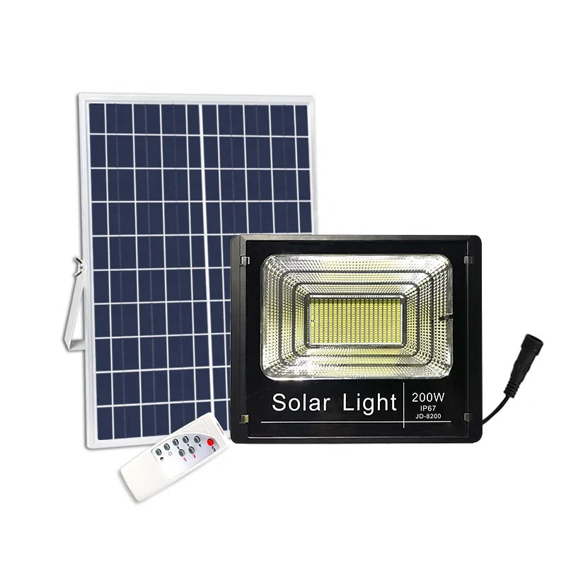 Nikkon Solar with Remote Control Excel Led Flood Light Garden IP67 ROHS Aluminum Ce