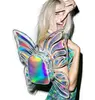 Wholesale Summer Women New fashion Originality Laser Butterfly Wings Mini Backpack