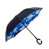fashion inside out Storm Personalize Sky Design invert Umbrella