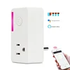 App Energy Monitoring 16A Wireless Wifi Smart Alexa Plug 110V Light Socket Smart Plug US CA