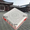 DIY Plastic Mold Road Paving Cement Stone Mould Brick Concrete Molds Garden Decoration Square Path Maker