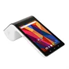pt7003 android PDA scanner all in one system with dual touch screen portable pos printer 58mm thermal for point of sales