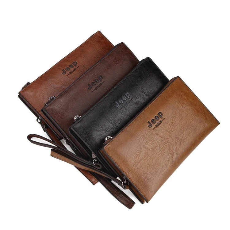 
New Fashion Wallet men Long Clutch Bag Standard Zipper Men Wallets Purse 