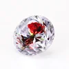 loose gemstone round shape Rose pattern cubic zirconia for souvenir gift