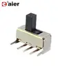 50mA SPDT Right Angle Slide Switch 3 Pin With 6MM Height Handle