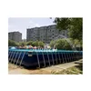 Easy set Outdoor above ground frame pool,Rectangular swimming pool
