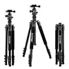 Factory Supply Photographic Equipment Q555 aluminum digital camera tripod ball head tripod stand for camera