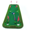 Mini Driving Range Swing Golf Hitting Mat/Indoor Outdoor Custom Golf Practice Putting Trainer