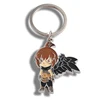 Specialized custom-made metal key chains, cartoon paint key chains promotional activities gift customization