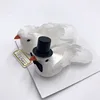 Personalized Love Doves Pure White Bride Groom Couple Romantic Peace Christmas Tree Ornament or wedding