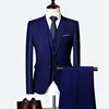 2018 latest plus size wedding suits set for men