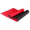 Double Layers TPE Yoga Mat with Carrying Strap for Yoga Class and Outdoor