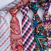 Cheap Wholesale High Quality Red Silk Floral Tie Set for Men