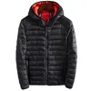 China Factory Lightweight Folding Outdoor Winter Mens Duck Padded Coat Down Jacket Hood