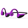 Z8 wireless bone conduction transducers speakerear headphone earhook Blue tooth Headset with Microphone