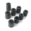 Top quality black cylinder draft decorative round rubber door stopper for sliding door