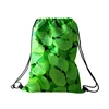 Qetesh Latest Design Drawstring Bag With Front Zipper Pocket