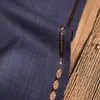 dobby plaid design poly wool lining ladies suiting fabric