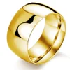 Wholesale high quality plain gold wedding ring , Love fashion ring for women, round domed profile ring