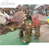 Outdoor playground animatronic walking rides for mall
