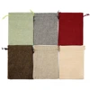 Bulk Manufacturer Cotton Linen Muslin Drawstring Pouches Storage Bags