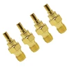 IP68 waterproof adapter SMA male crimp rf connector to CRC9 connector equipment 100pcs in one