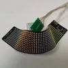 2019 new designer 1248 LED flexible wearable app controls the display screen, and the text pattern can change the display screen