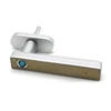 European Entrance Mini Finger Print Electric European Interior Door Lock Handle