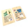 Oil-Proof Kraft Food Paper Bag With Windows Offset Printing