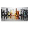 Pure Handpainted Oil Painting with Modern Canvas Group Tree Landscape Oil Painting