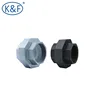 cheap price 1/2-4 inch size malleable iron pipe fittings Lining plastic union flat seat &union flat seat