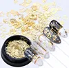 New nail accessories bottled sheet metal accessories star bells Christmas snowflake series nail accessories