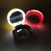 2019 New Lighting effect empty plastic air cushion BB loose powder cream puff box Contact lens case by bar/party