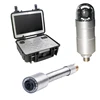 portable sewer pipe inspection camera 120m cable flexible spring camera sewer head video inspection camera