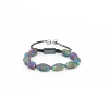 High quality Knitted Color Plating Hematite Buddha Head Bracelet