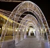 Large Christmas Decorations Outdoor LED Lighted Arch