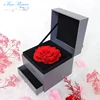 Valentine's day Christmas best present preserved rose head in the gift box