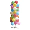 Plastic 1.8m Balloon Tree Standing Balloon Display Stand with metal base