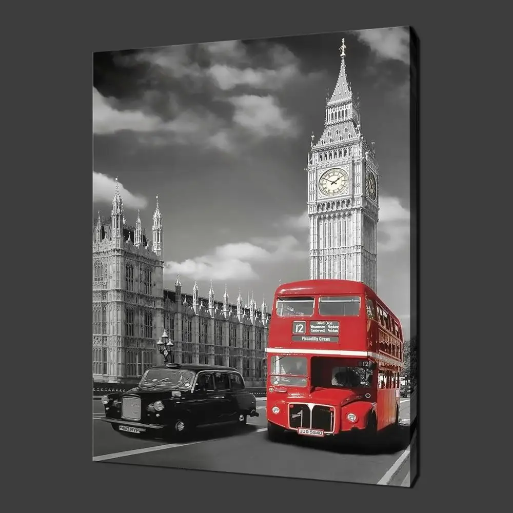 Картина автобус в лондоне - 98 фото