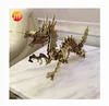 Custom Titanium Gold Dragon 8k Mirror Stainless Steel Art Craft Products