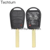 best button remote key for Land Rover 3 button remote key shell with Printed logo for land rover key make in china