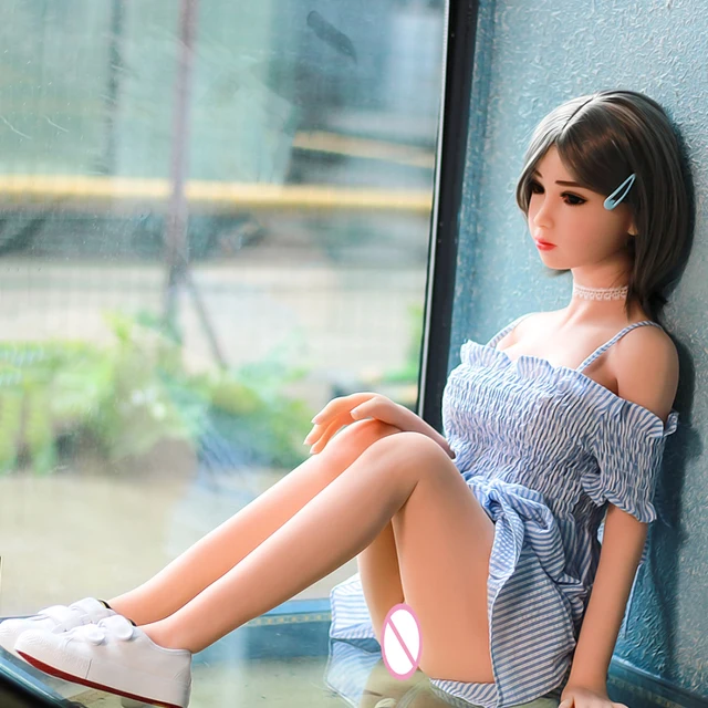 低価格 125 センチメートル日本インフレータブルフルスケルトン小さなロリ本物の人形現実的な少女猫男性セックス人形セックスシリコーン